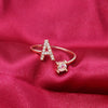 A-Z Initial Letter Adjustable Rings