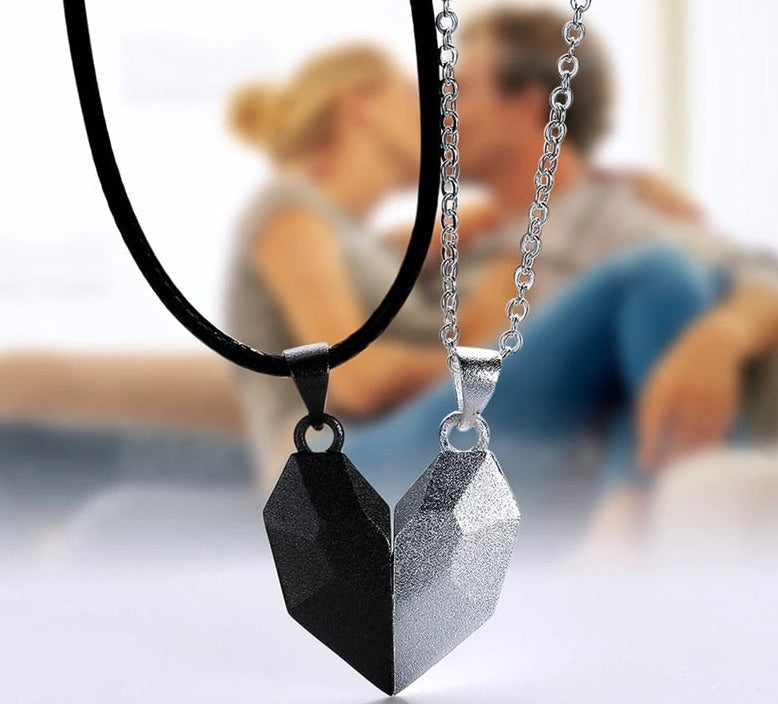 Magnetic Couple Necklaces