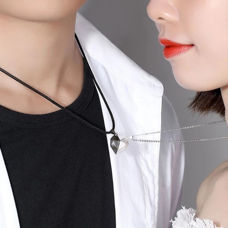 Magnetic Couple Necklaces