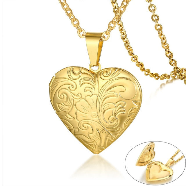 Vintage Love Locket Necklace